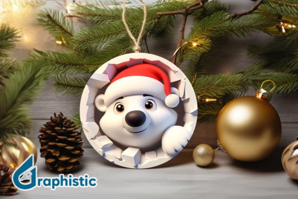 3D Polar Bear Ornament F 116 Review: Illustrations