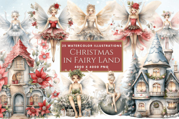 Christmas in Fairyland Clipart: Illustrations Review