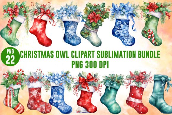 Christmas Stocking Sublimation Clipart: A Crafter’s Review of Festive Illustrations