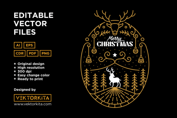 Merry Christmas 1: Essential Illustrations for Festive Blog Design
