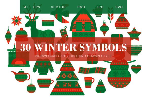 Norwegian Christmas Set: Illustrations Review