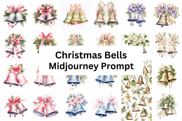 Review: Ai Prompt for Watercolor Christmas Bells