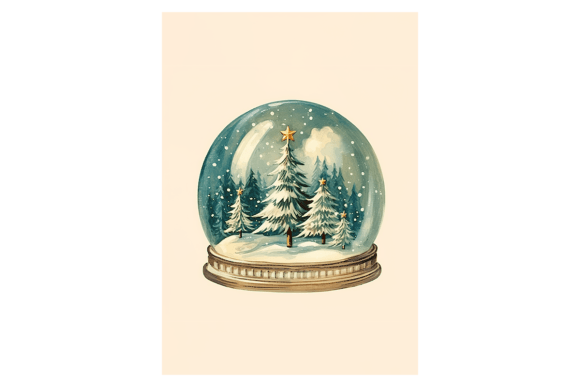 Snow Globe Christmas Card 2: Illustrations Review