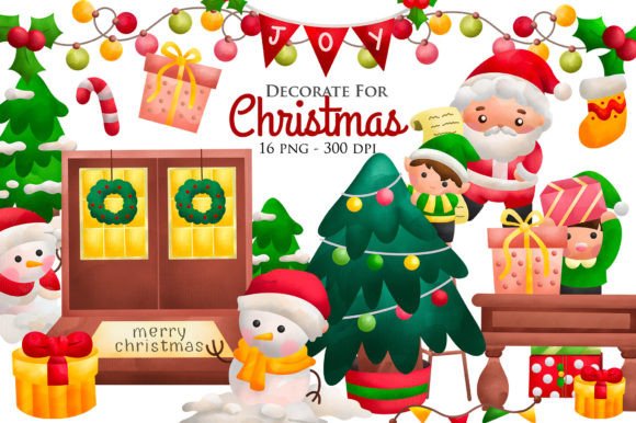 Watercolour Christmas Clipart & Illustrations Review